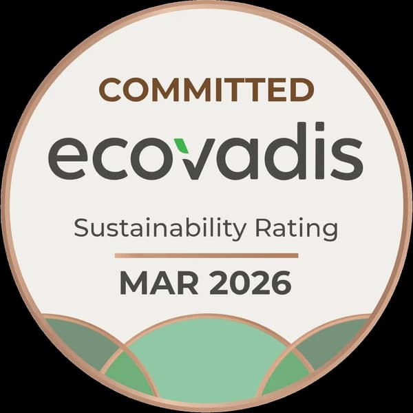 EcoVadis – Médaille Committed (Mars 2026)